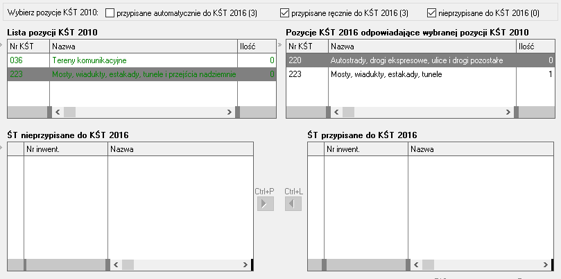 WAPRO Best. Przypisywanie KŚT 2016 do środka trwałego 3