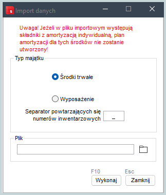 wymiana danych