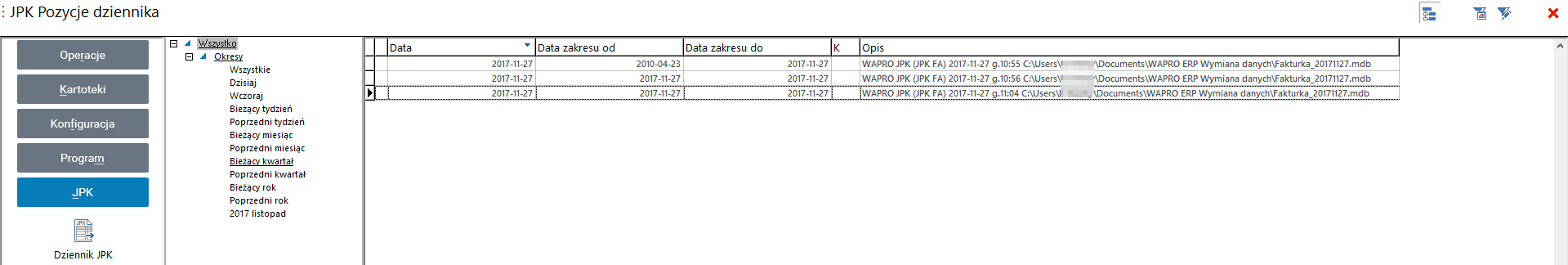 wapro fakturowanie