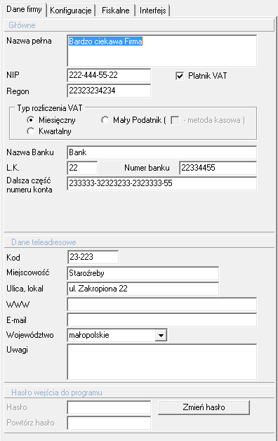 wapro fakturowanie