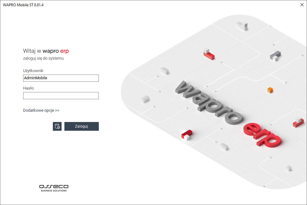 Wapro mobilny inwentaryzator st konfiguracja