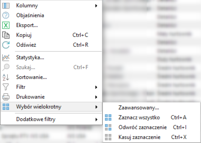Wapro mobilny inwentaryzator wielokrotny wybór