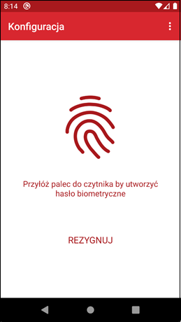 Wapro mobilny magazynier biometria