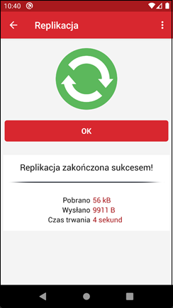 Wapro mobilny handlowiec replikacja