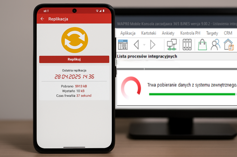 wapro mobilny inwentaryzator st automatyczna replikacja