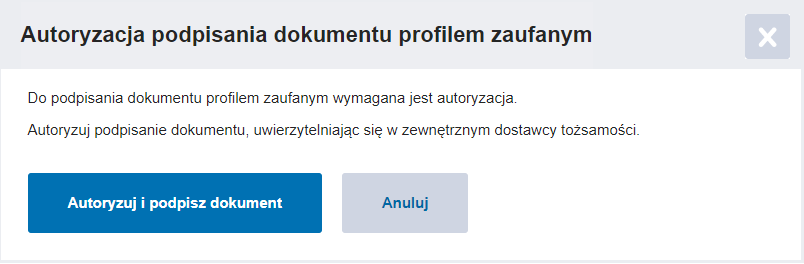 WAPRO JPK. Profil zaufany, autoryzacja i podpisywanie