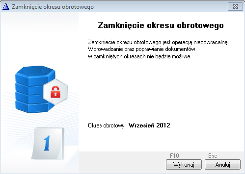 WAPRO Fakir. Zamknięcie okresu obrachunkowego