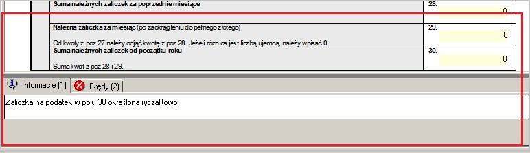 WAPRO Kaper. Wycinek formularza ZPIT-5