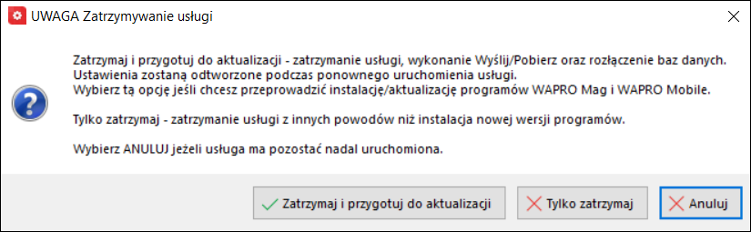 Wapro mobilny magazynier aktualizacja