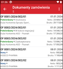 Wapro mobilny handlowiec oferta lista