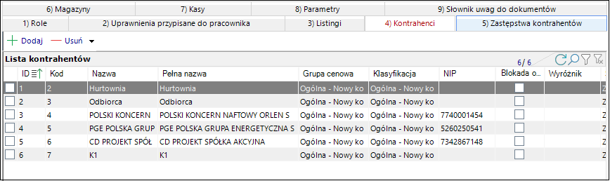 wapro mobilny handlowiec pracownicy kontrahenci