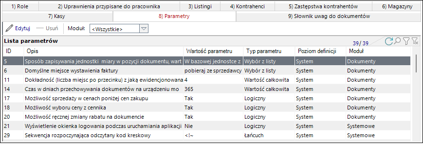 wapro mobilny handlowiec pracownicy uprawnienia