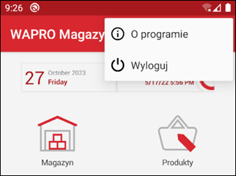 Wapro mobilny magazynier licencja