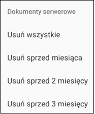 Wapro mobilny magazynier dokumenty serwerowe