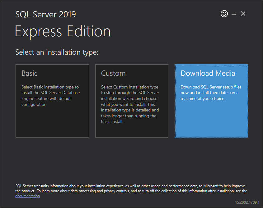 Instalacja SQL Server