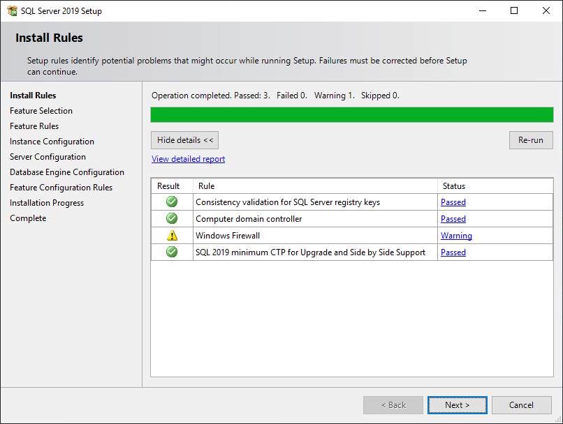 Instalacja SQL Server